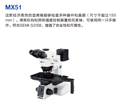 奥林巴斯工业检查显微镜MX51